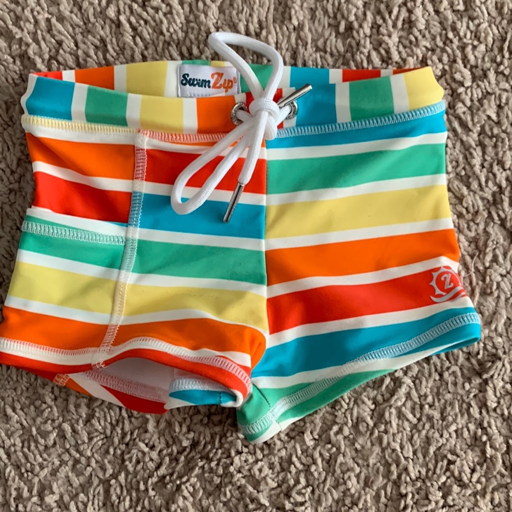 Baby boy swimzip Euro swim shorties